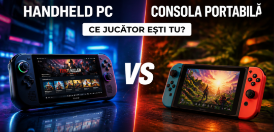 Handheld PC vs consolă portabilă clasică: ce jucător ești tu