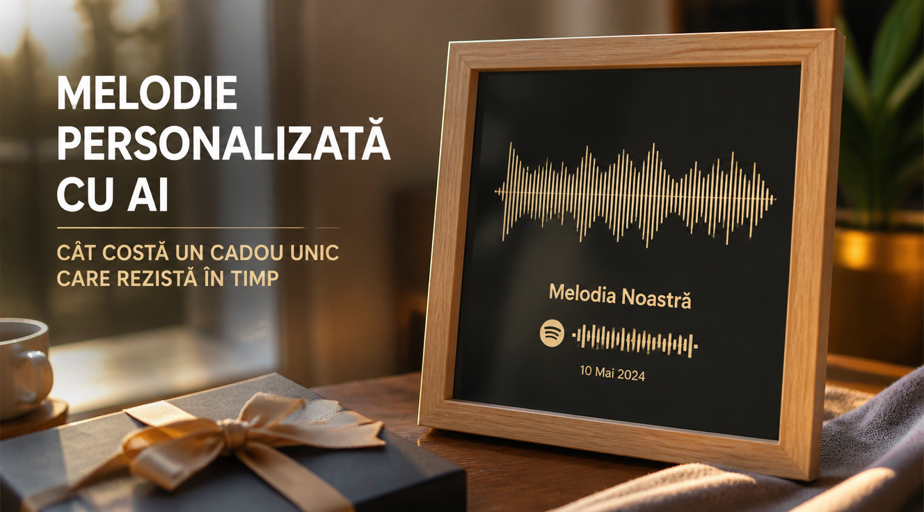 Melodie Personalizată cu AI: Cât costă un cadou unic care rezistă în timp