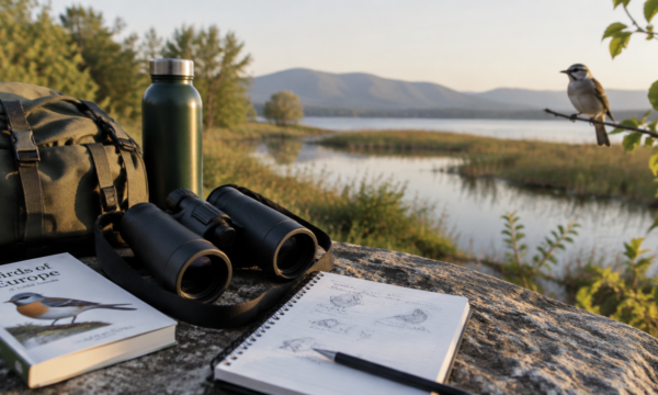 Birdwatching pentru începători: echipament minim și primii pași