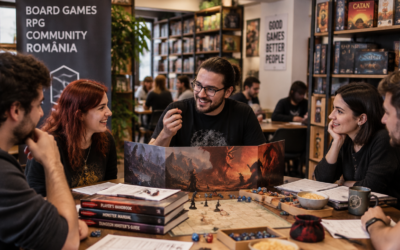 Board games și tabletop RPG: cum intri în comunitatea din România