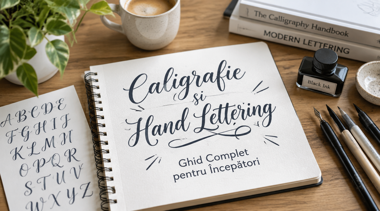 Caligrafie și Hand Lettering: Ghid Complet pentru Începători