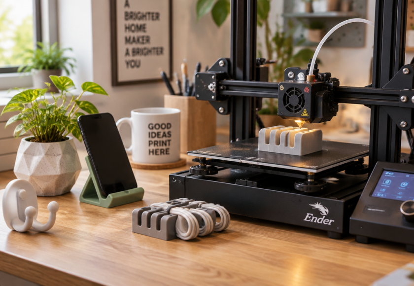 Printare 3D acasă: primele proiecte utile pentru începători